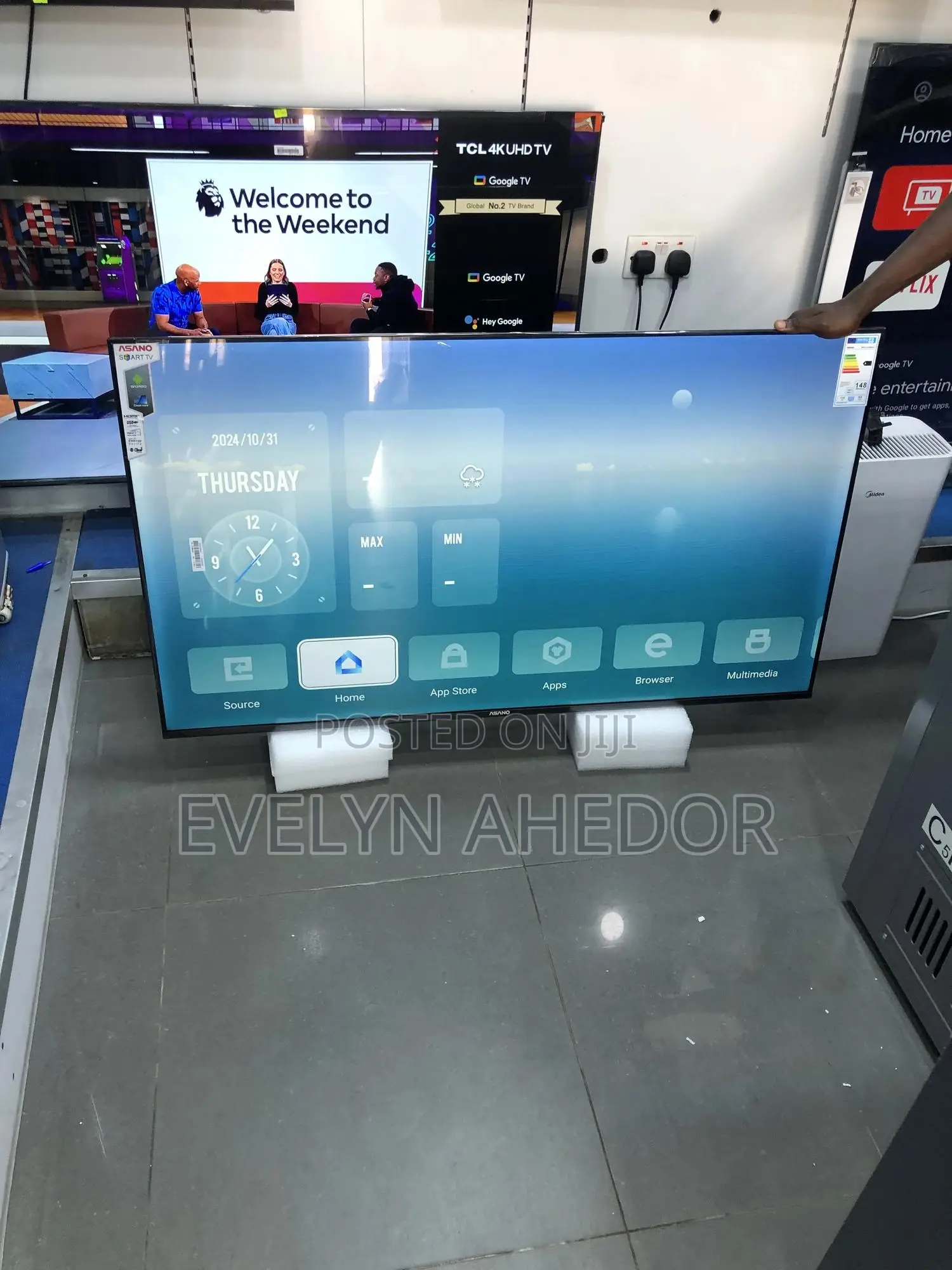 Quality and Affordable Asano 55 Inches Smart Tv for Sale