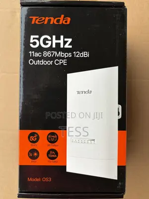 Tenda Os3 Wireless 5km PTP Cpe 12dbi Access Point Outdoor