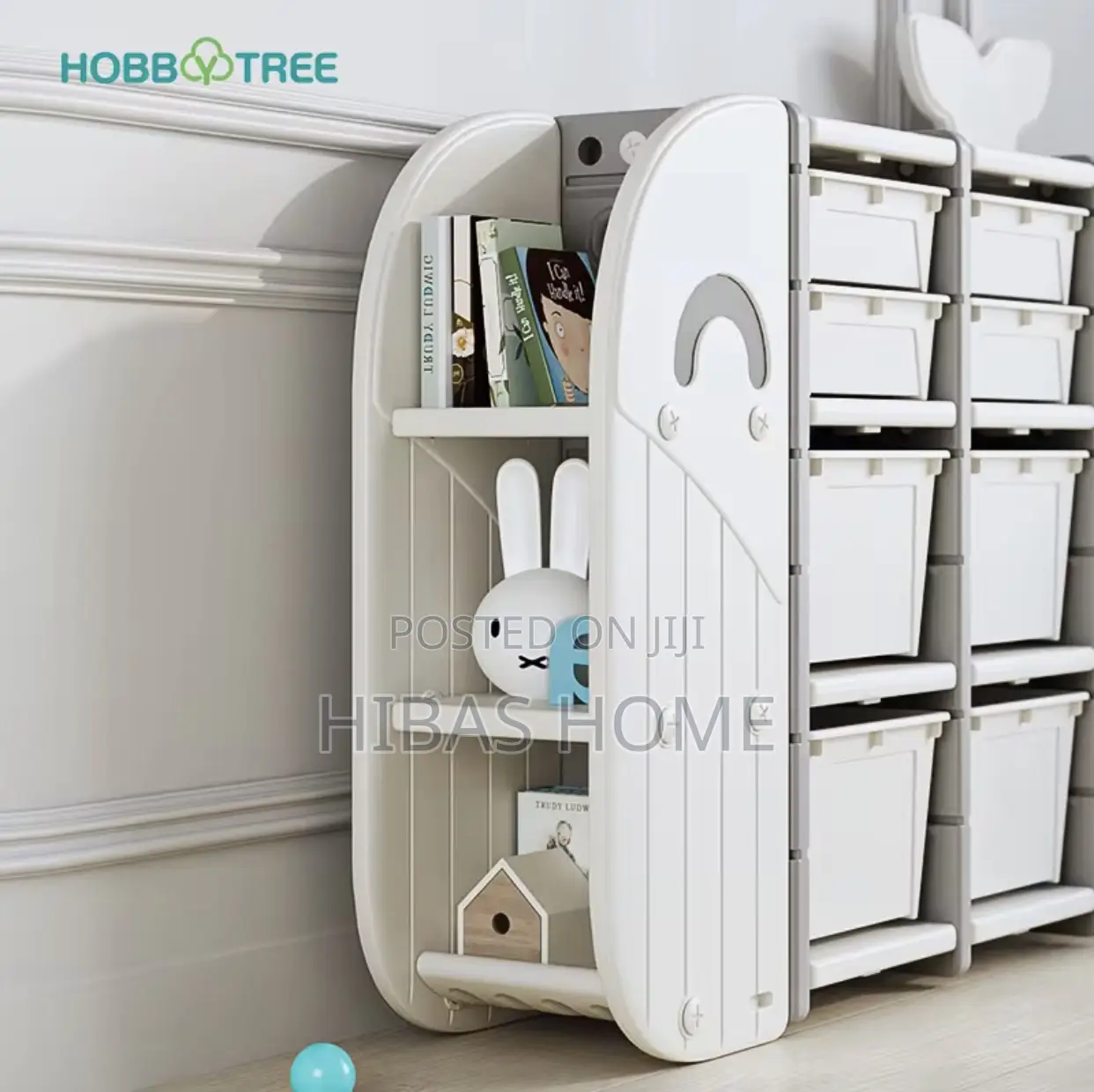 Whale Shape Kids Cabinet Kids Storage Box 190.5x32x114.5cm
