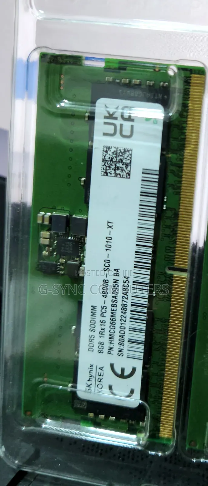 8gb Ddr5 Sodimm Sk Hynix