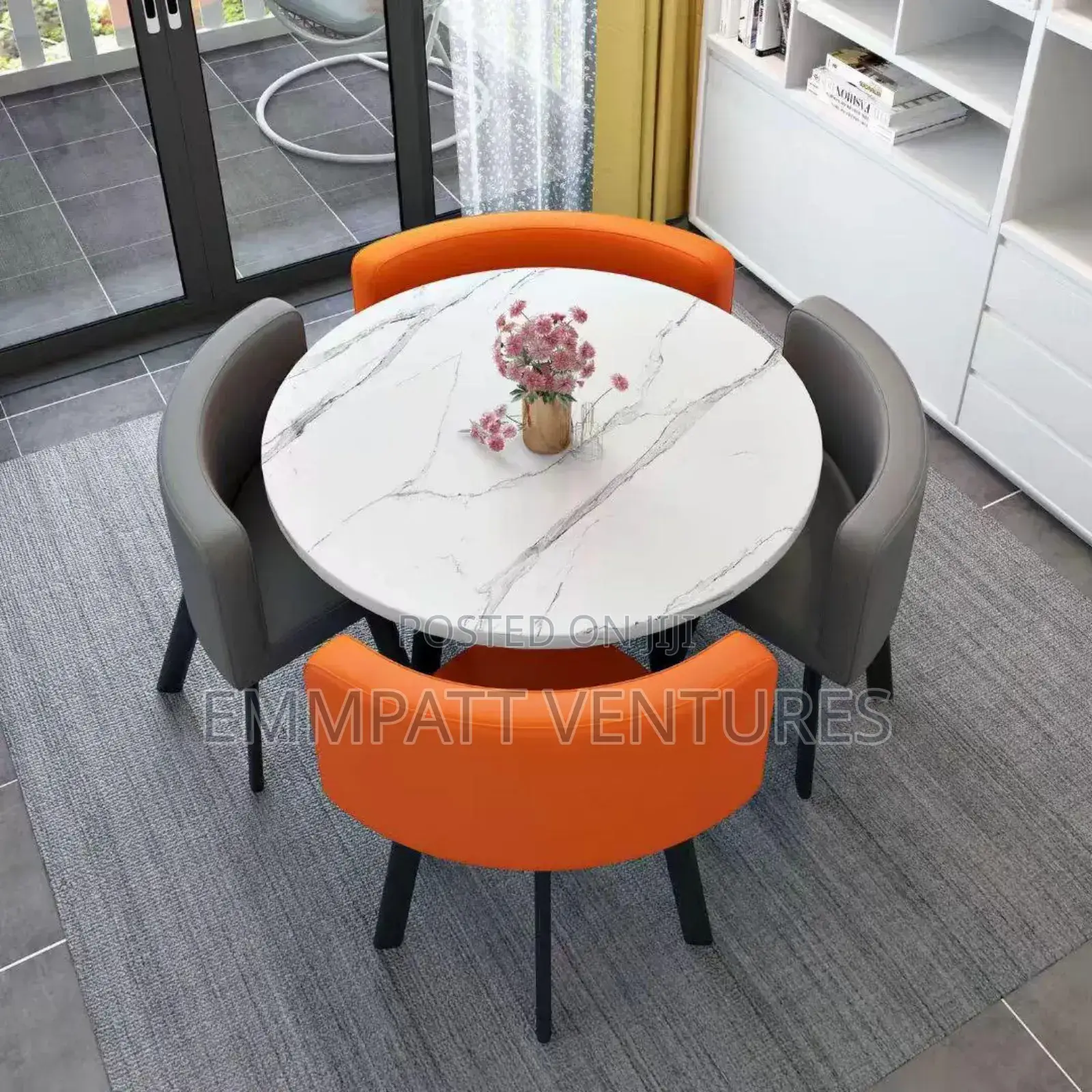 Executive 4 Seater Dining Table Set
