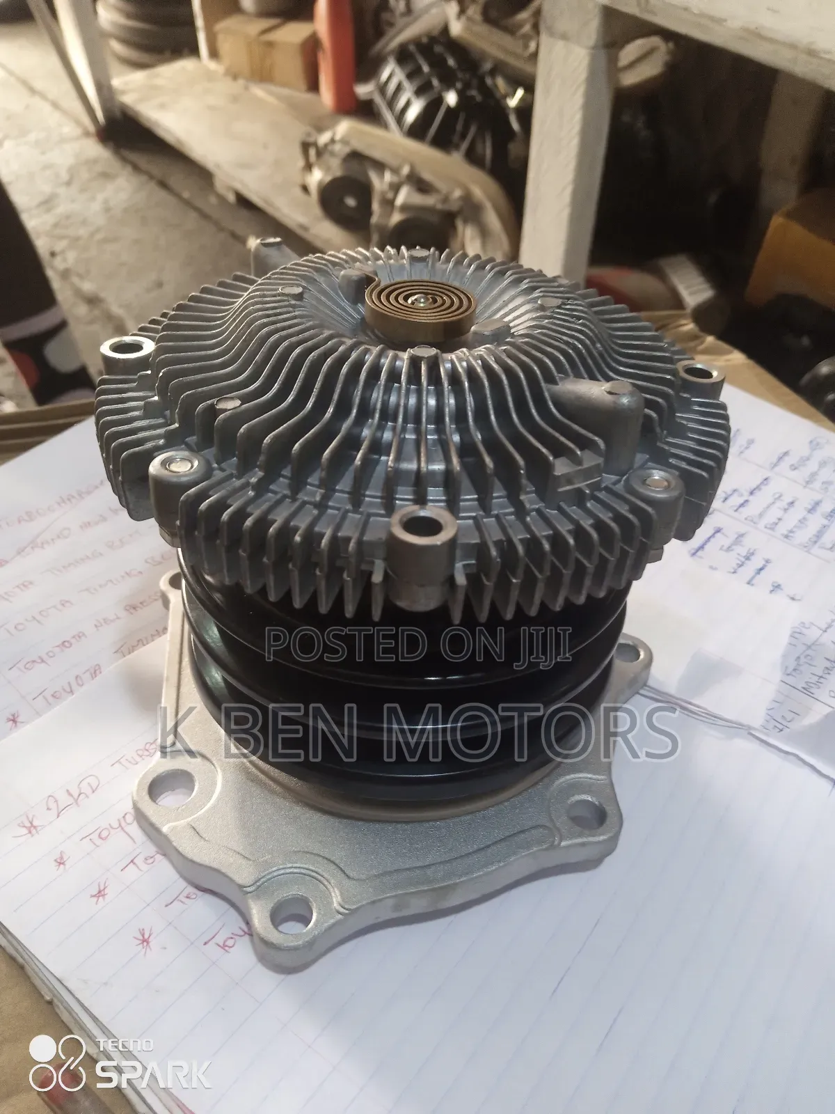 All Kinds of Water Pump Diesel and Petro, Toyota, Hyundai,