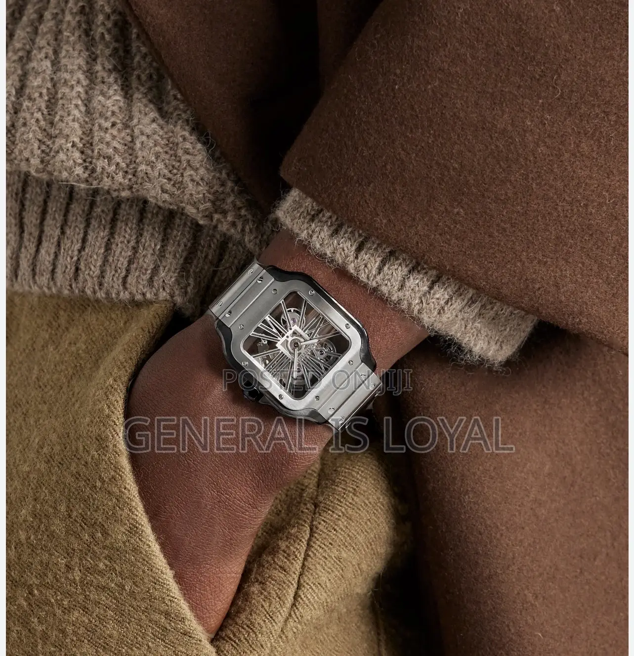 Authentic Cartier Mechanic/ Skeleton, Engine Watch