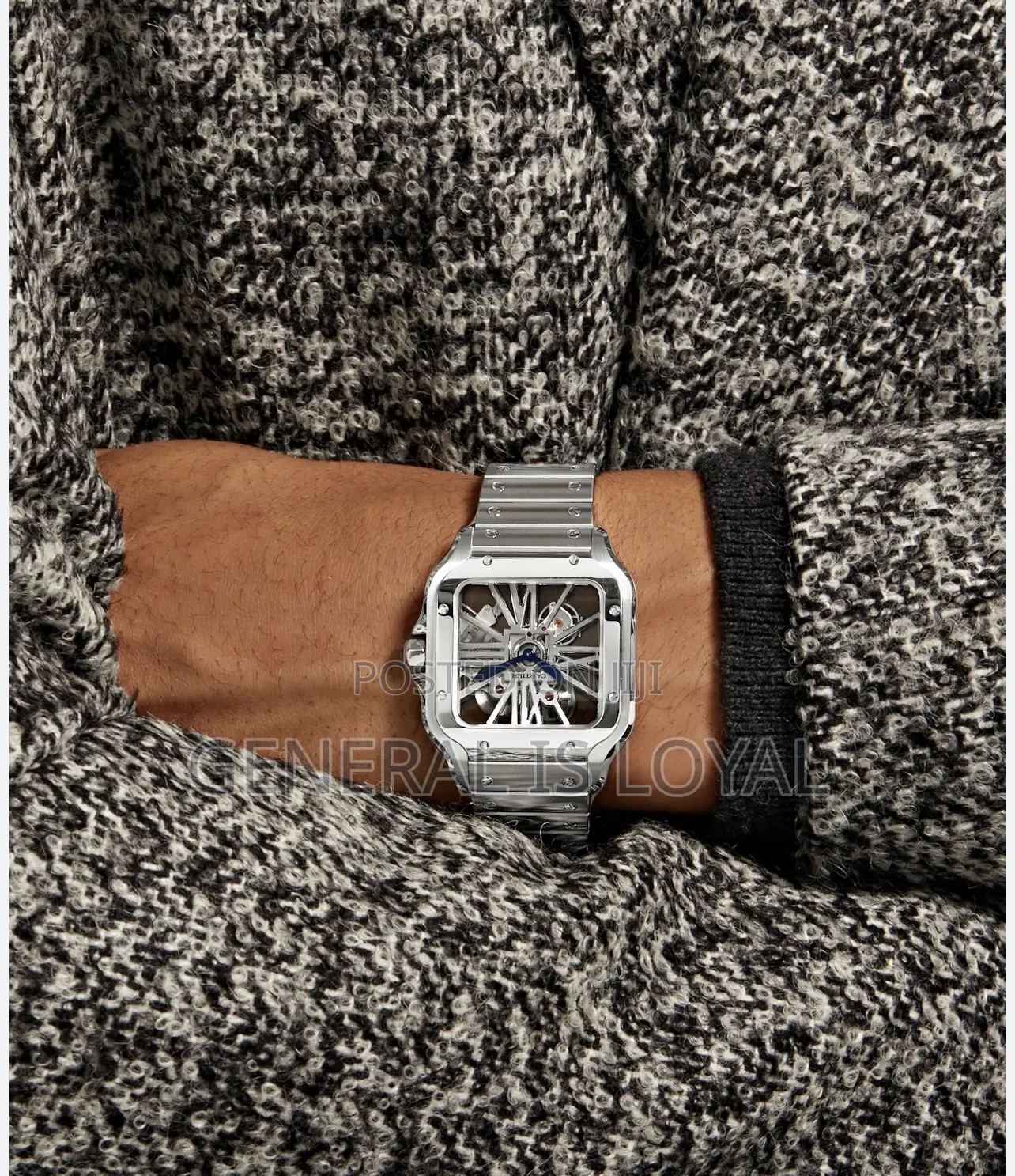 Authentic Cartier Mechanic/ Skeleton, Engine Watch