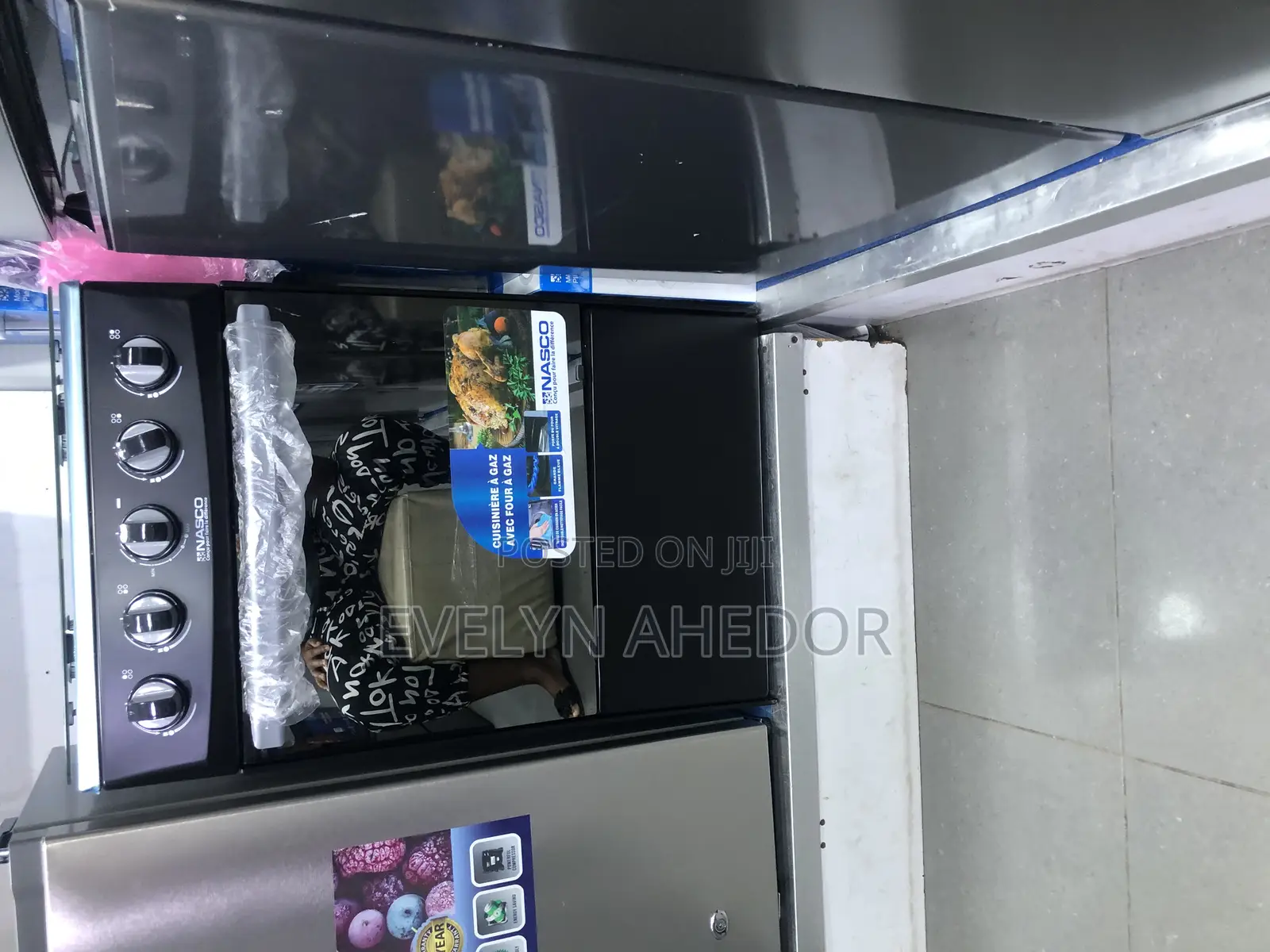 Neat Nasco Gas Cooker 50 by 50 With 4 Burners Available