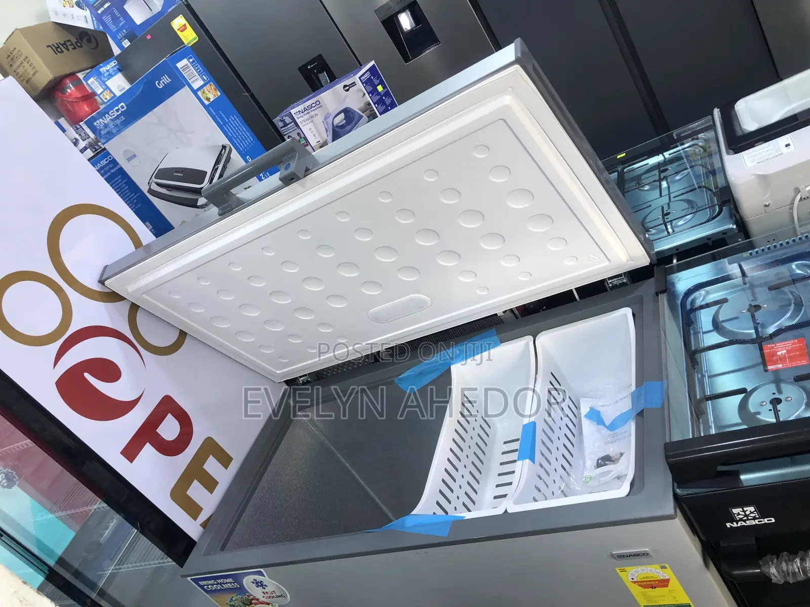Very Specious Nasco Chest Freezer 290 Liters Available