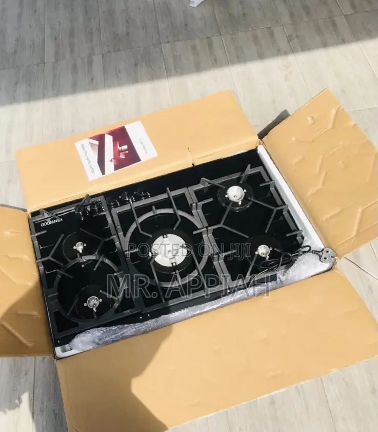 Choose Kenwood 90cm 5 Gas Inbuilt Burner(Gray).