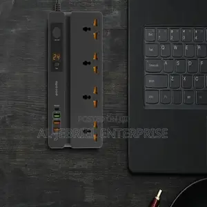 Porodo 4 Ac 3 Usb Usb-C Pd 35w Multiport Socket 3m 3000w