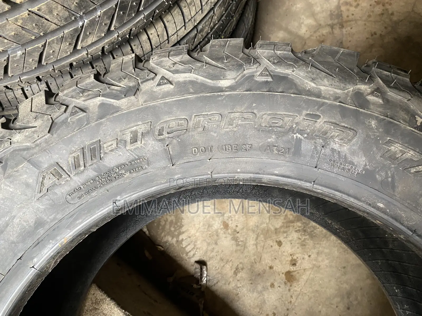305/55r20 Lt Bfgoodrich All-Terrain T/a Ko2