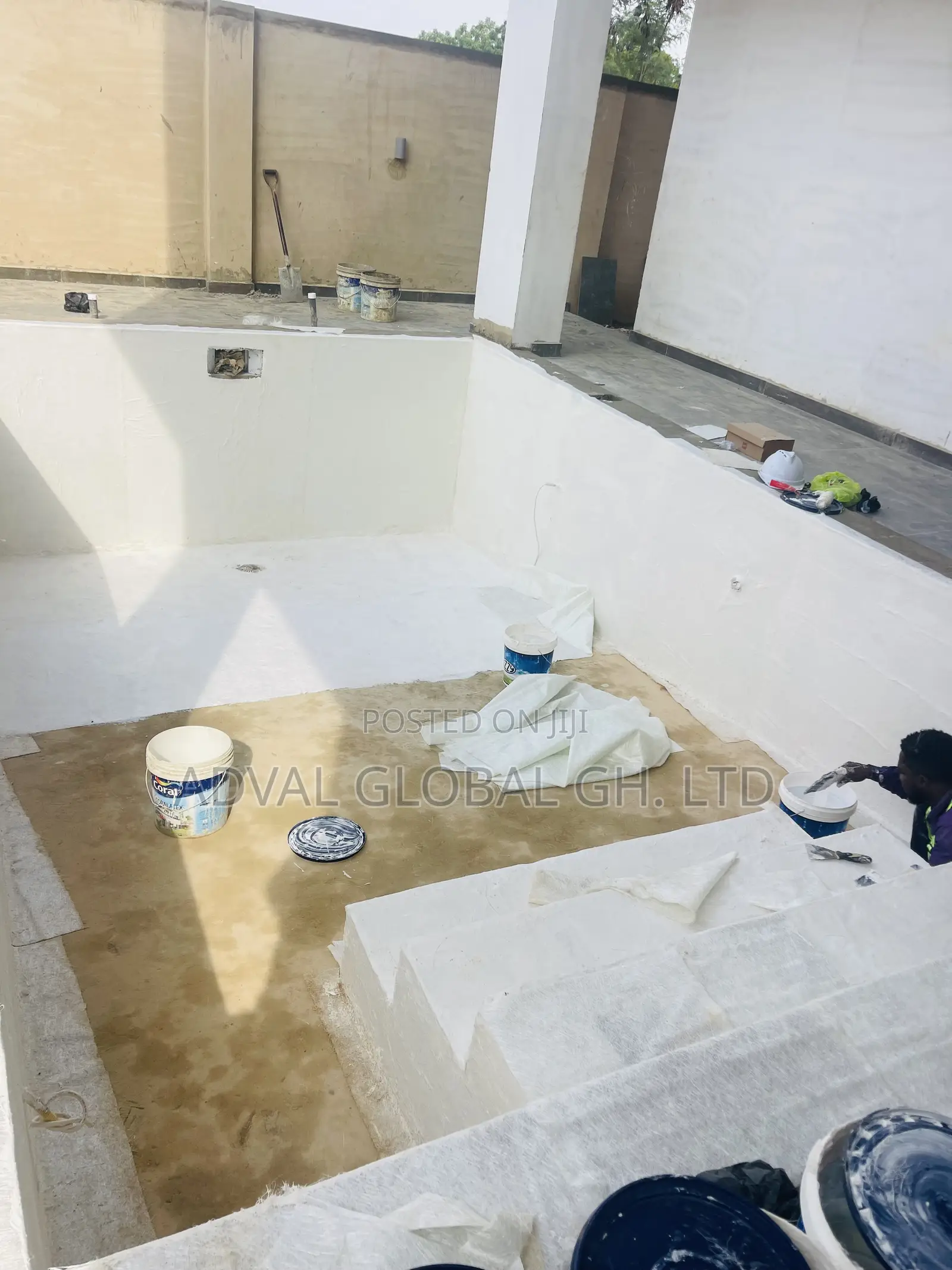 Swimming Waterproof System (Fibre Glass)
