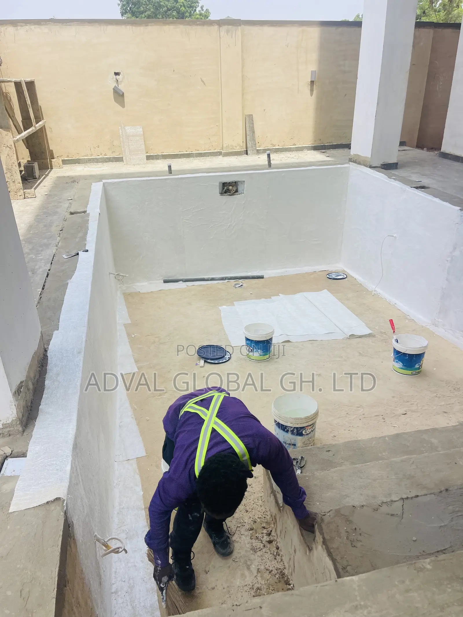 Swimming Waterproof System (Fibre Glass)