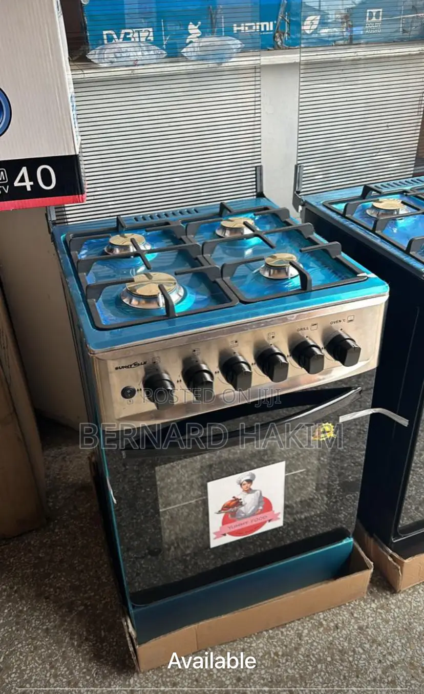 Sunny Walk Gas Cooker 50*60 4 Burner Gas Cooker