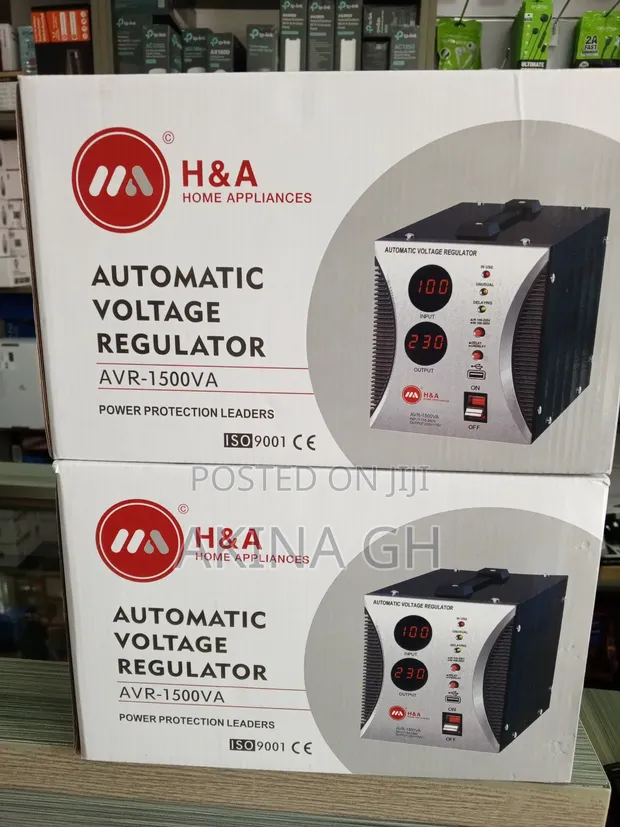 H a Automatic Voltage Regulator 1500va Stabilizer