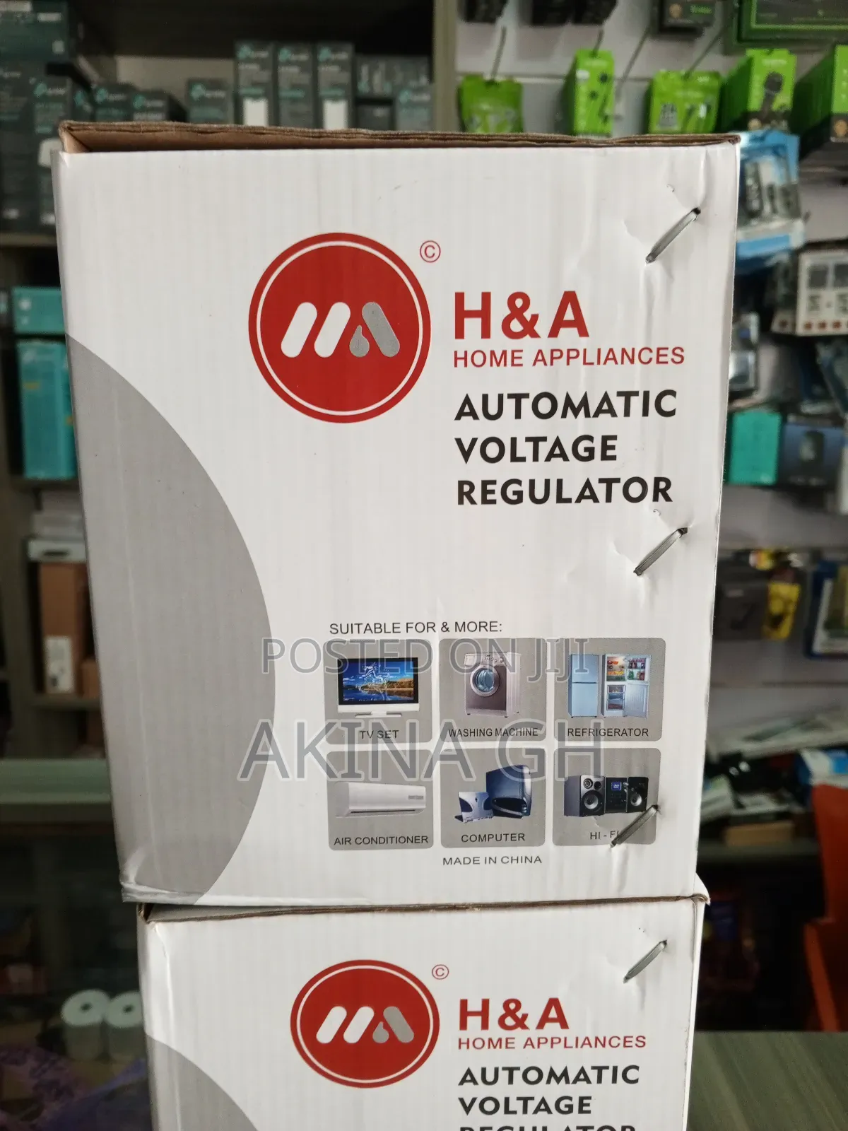 H a Automatic Voltage Regulator 1500va Stabilizer