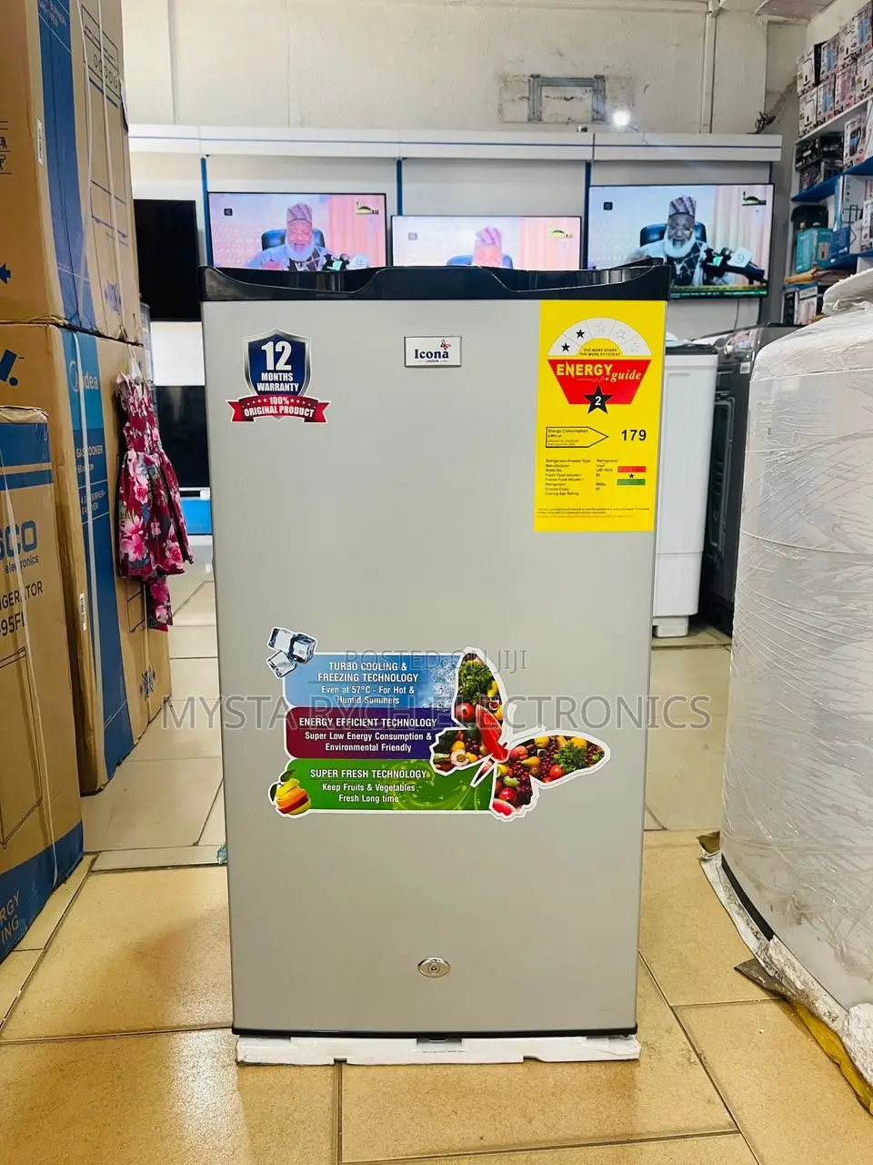 New Icona Table Top Fridge / Refrigerator