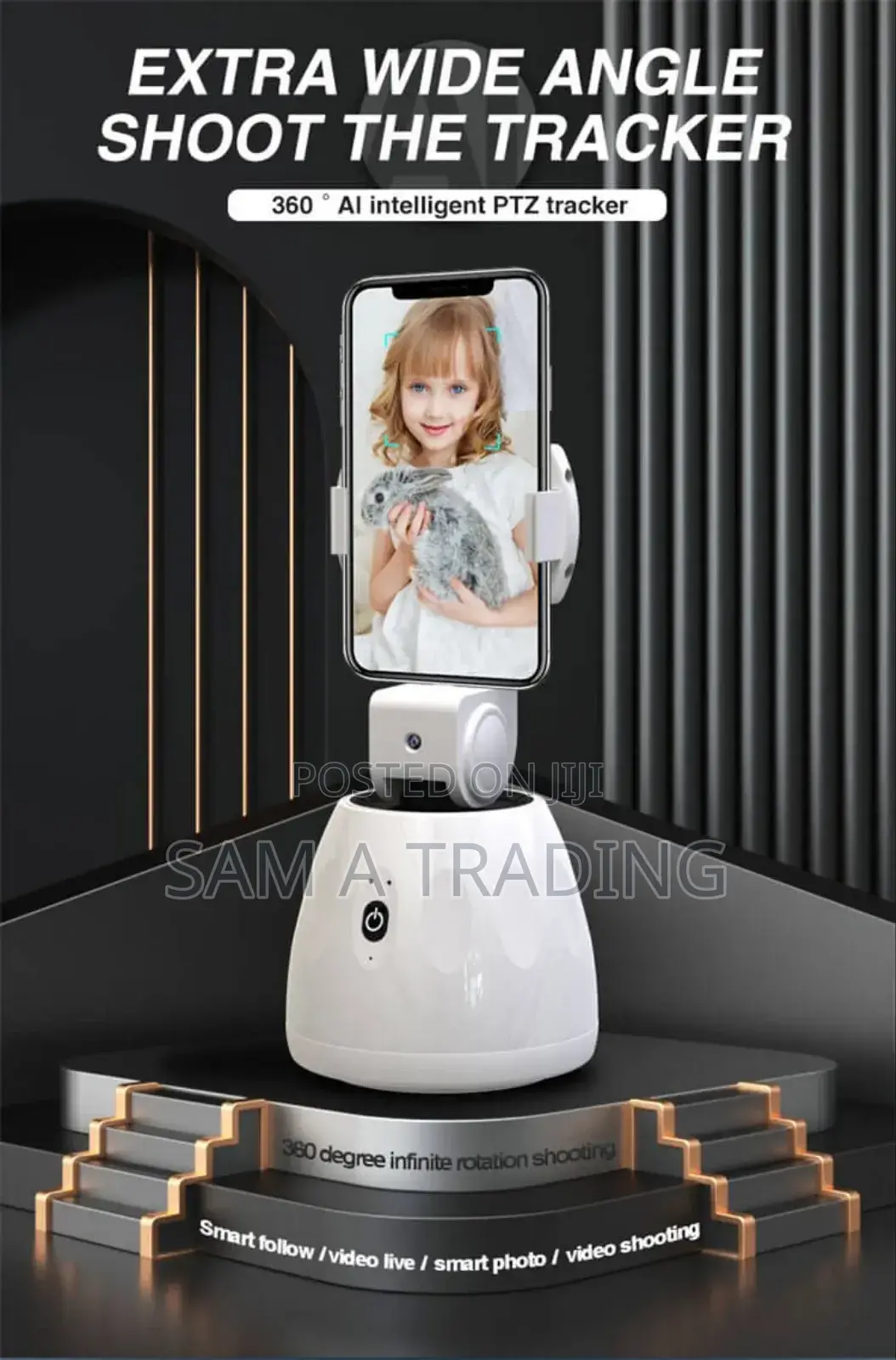 Human Face Tracking Holder