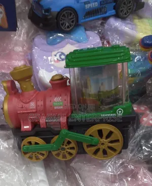 Kids Moving Train