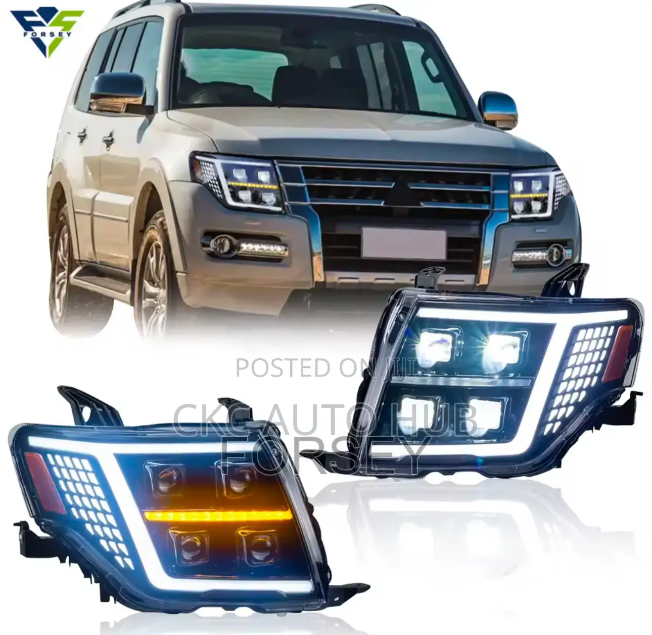 Pajero 2016 To 2020 Original Led Headlight
