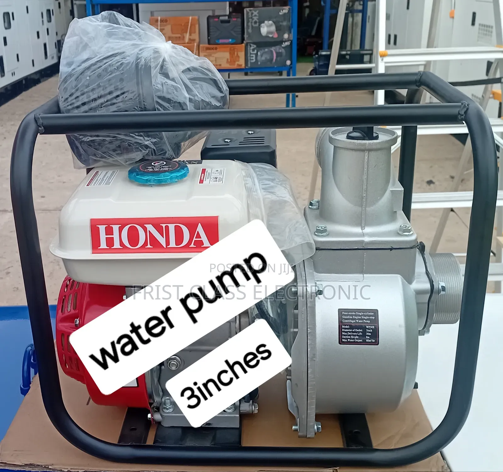 3 Inches Industrial Grade Petrol Water Pump