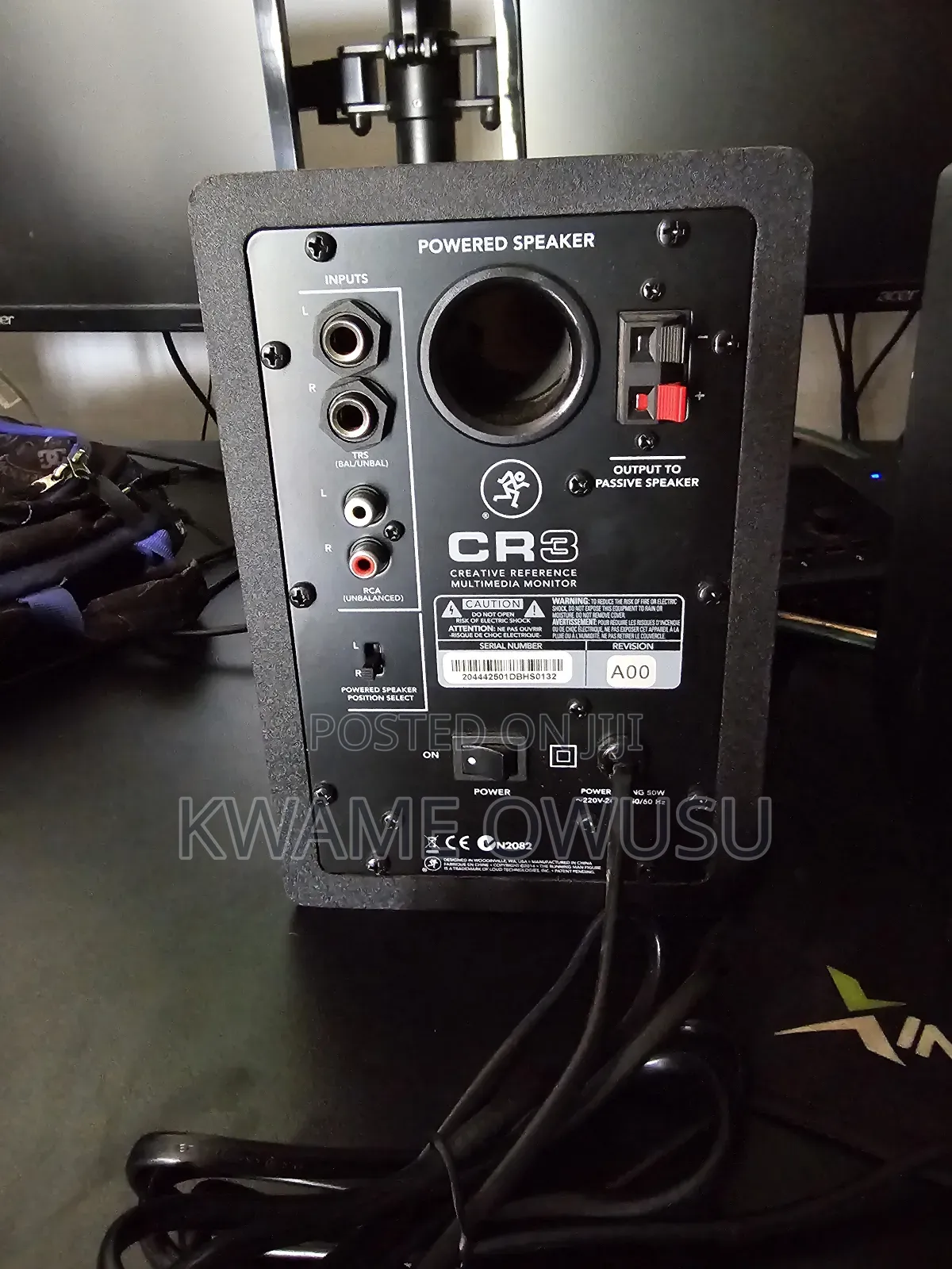 Mackie Cr3 Studio Monitor