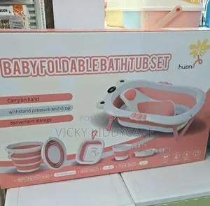 Huan 6 PCS Baby Foldable Bath Set
