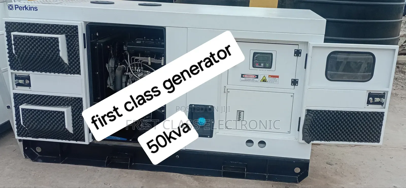 Diesel Powered 50kva Silent Generator