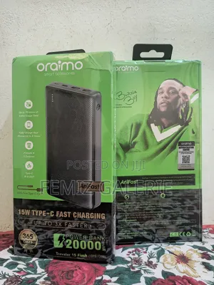 Oraimo Traveler 15 Flash 20000mah 15w Power Bank