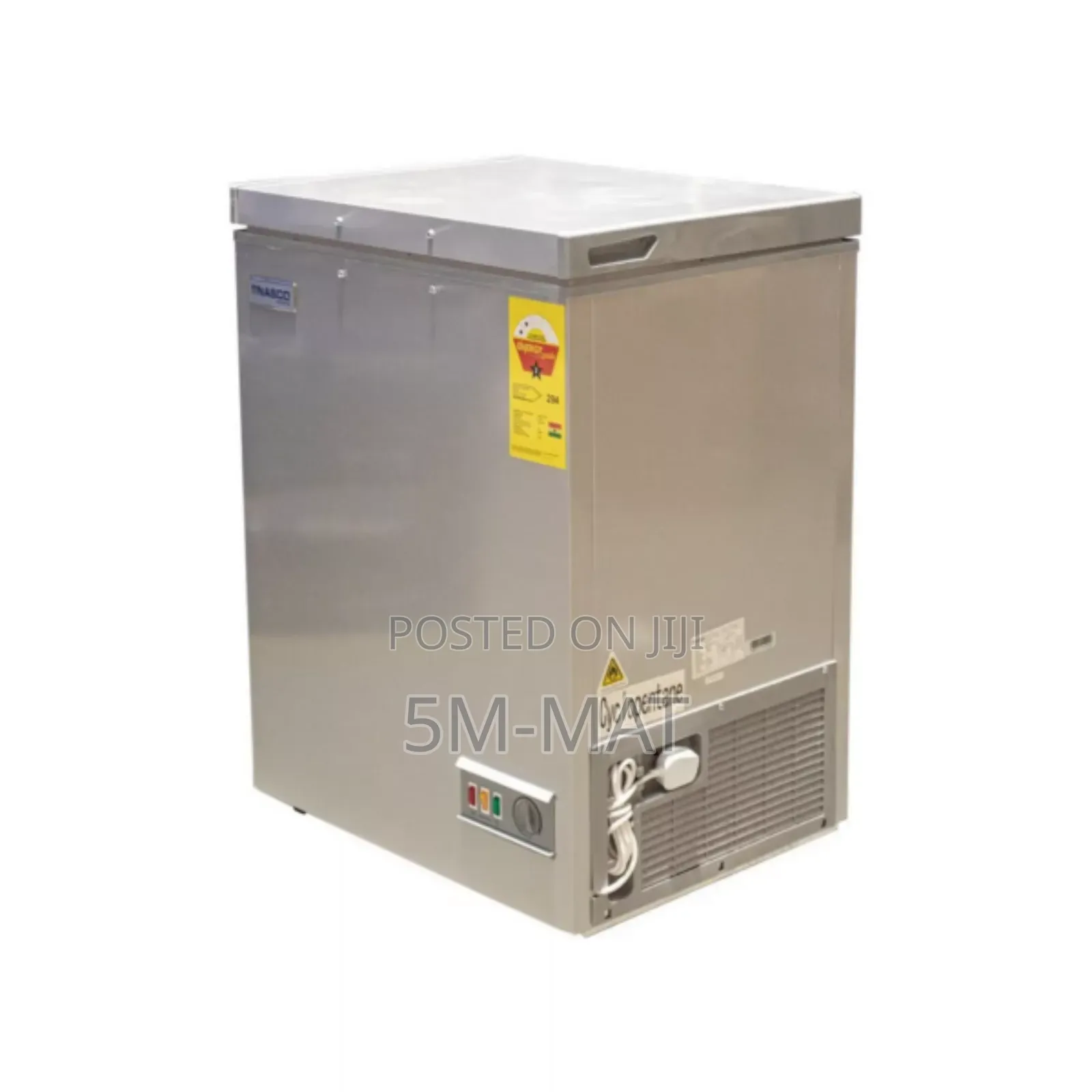 Gold Color Nasco 138 LTRS Chest Freezer – Nas-175fl
