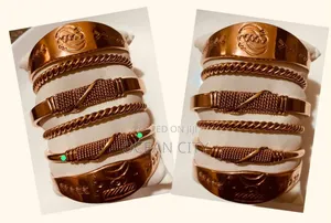 African Copper And Brass Bracelets