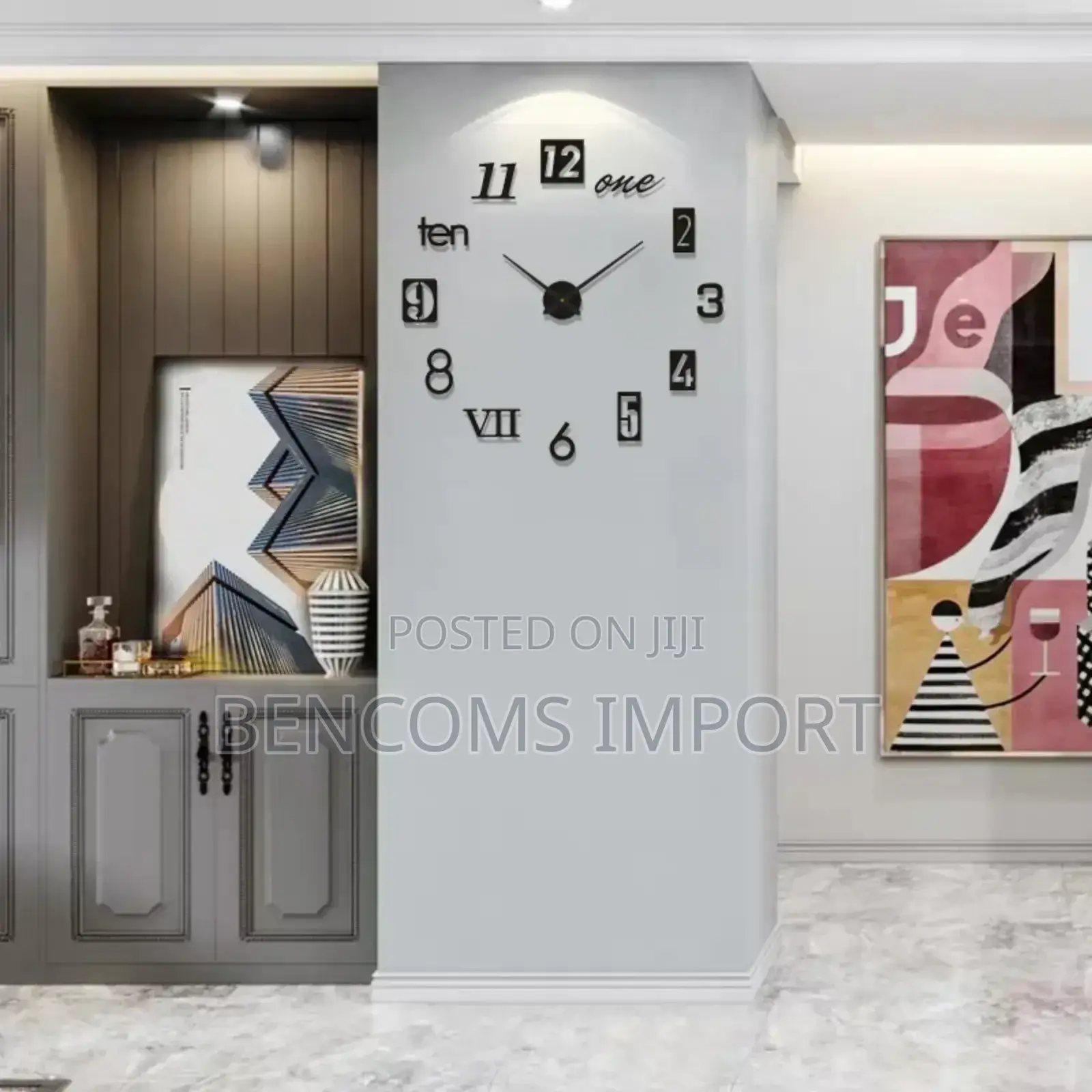 3d Wall Clock – Stylish, Elegant Functional!
