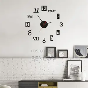 3d Wall Clock – Stylish, Elegant Functional!