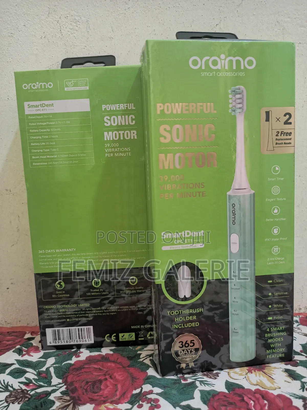 Oraimo Smart Dent Electric Toothbrush