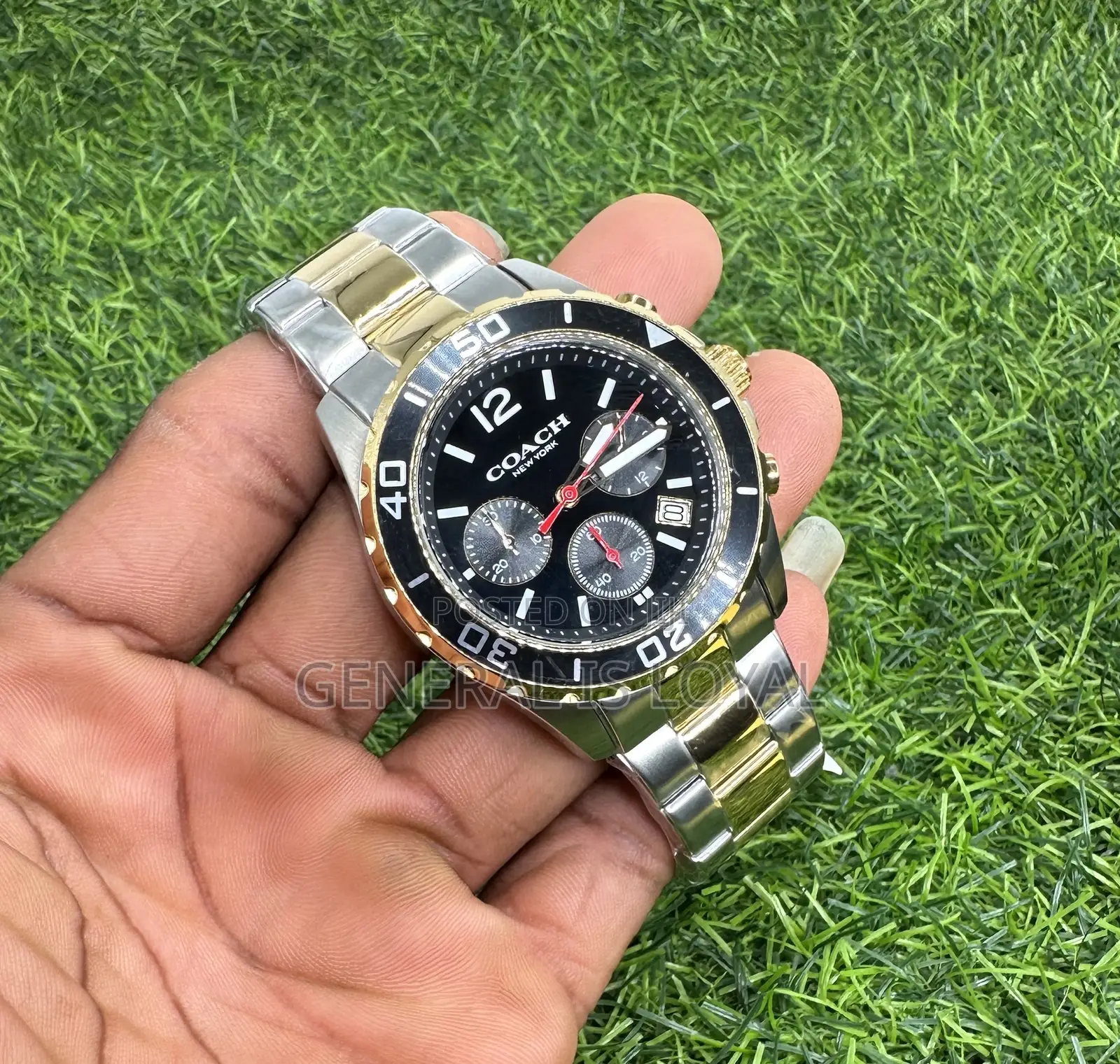 Coach Kent Two-Toned Chronograph