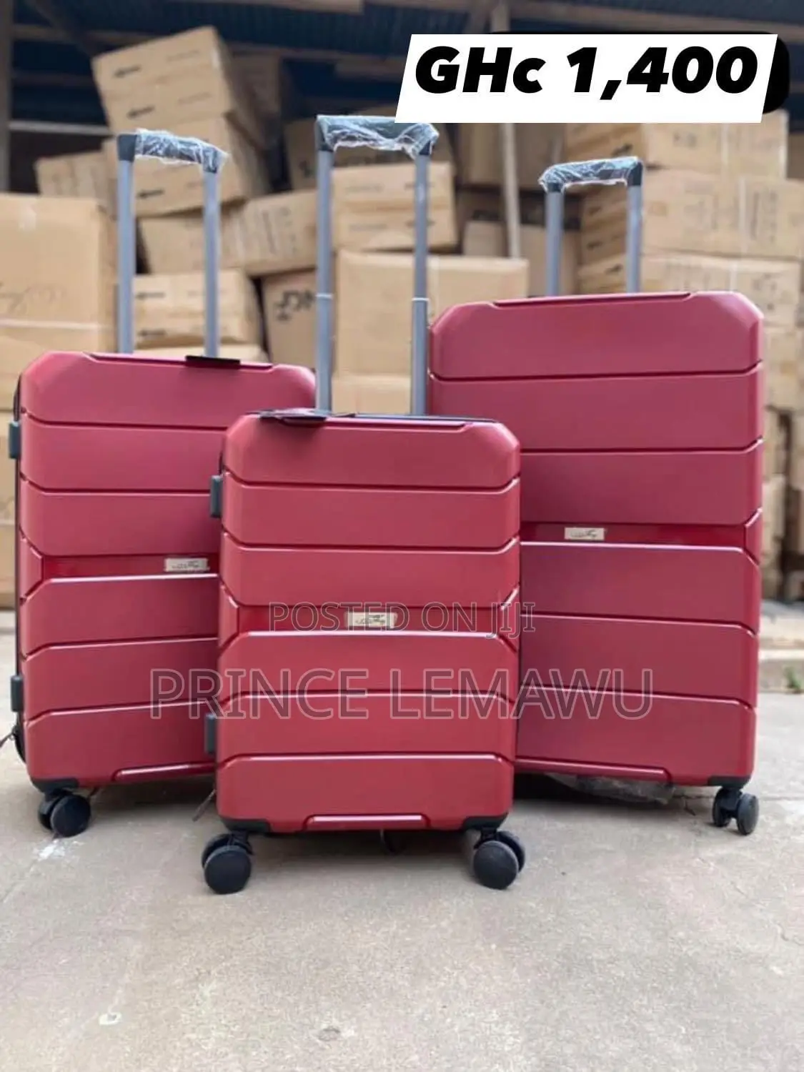 3 in 1 Pack Anticrack Suitcase