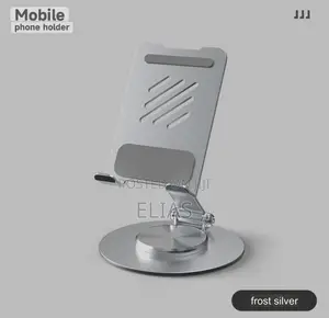 Metalic Rotatory Phone Stand