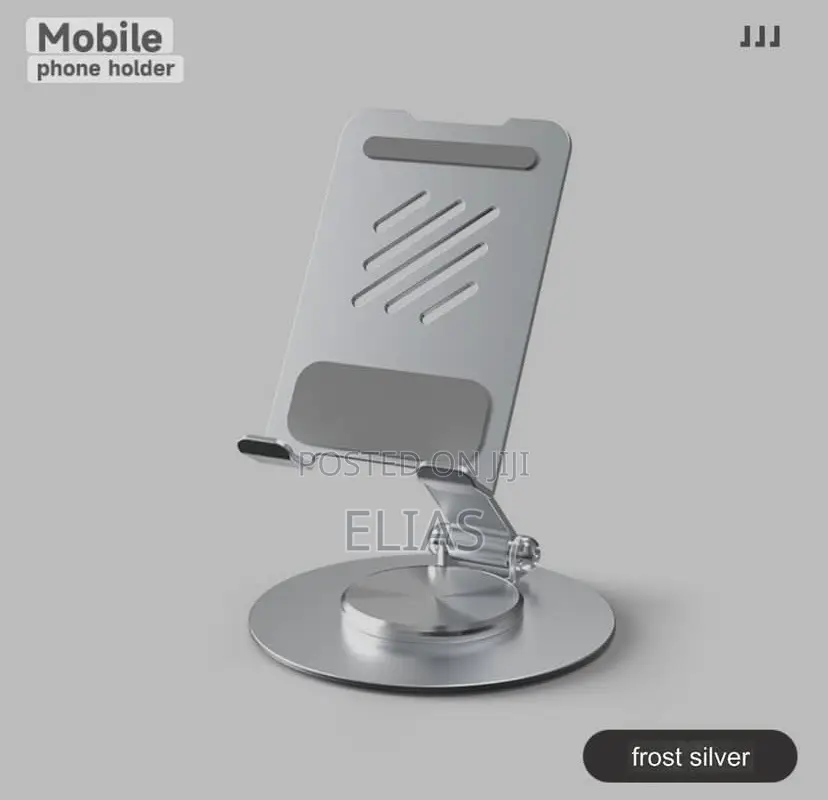 Metalic Rotatory Phone Stand