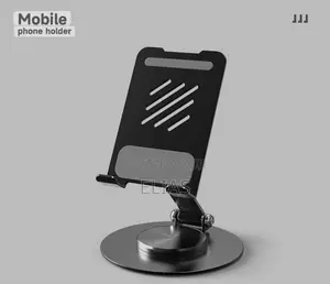 Metalic Rotatory Phone Stand