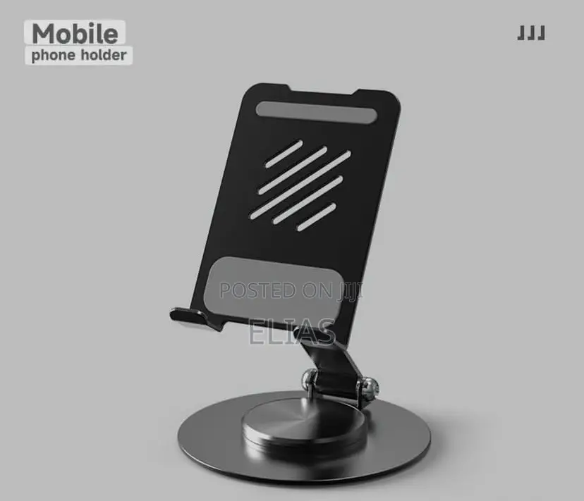 Metalic Rotatory Phone Stand