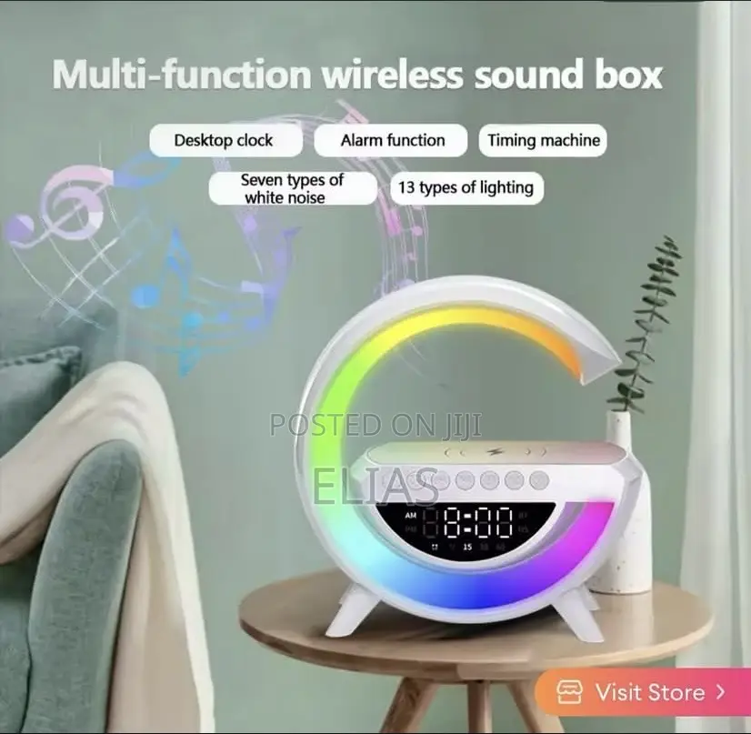 Wireless Charger, Bluetooth Led Speaker
