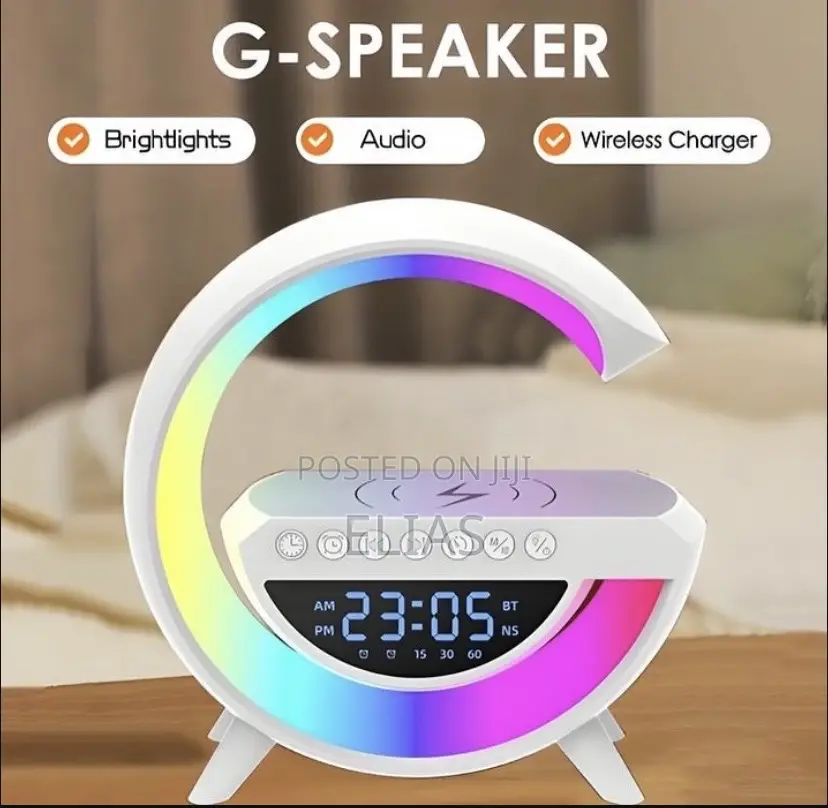 Wireless Charger, Bluetooth Led Speaker
