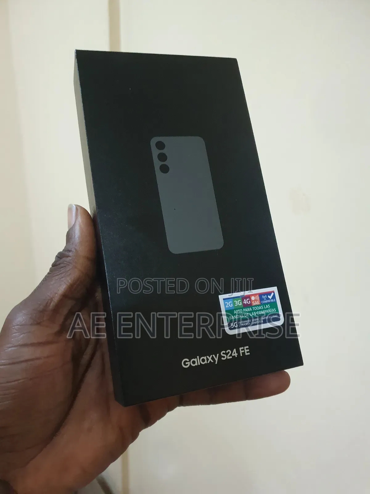 New Samsung Galaxy S24 FE 256 GB Black