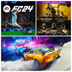 Photo - Fc 24 + Mk 11 + Injustice 2 + Need for Speed Heat (Xbox)