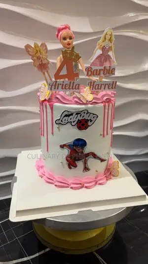 Lady Bug Theme Cake