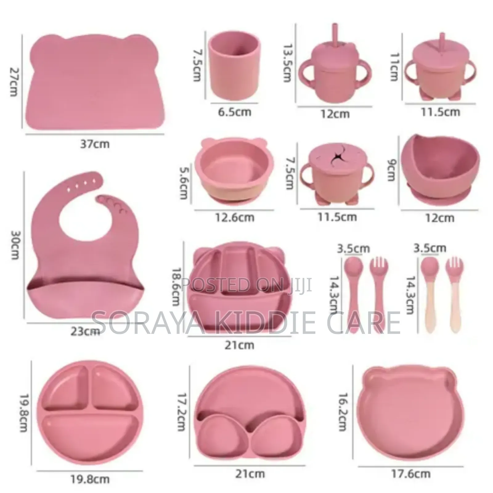 Baby Feeding Silicone Kit 10 Pieces