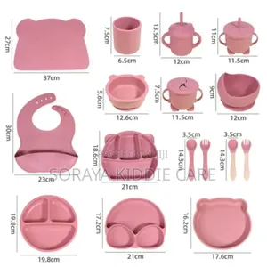Baby Feeding Silicone Kit 10 Pieces