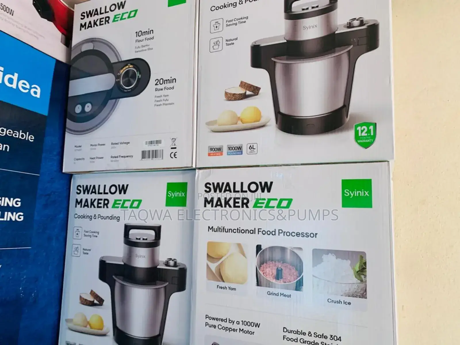No Pre-Cooking Swallow Maker Eco