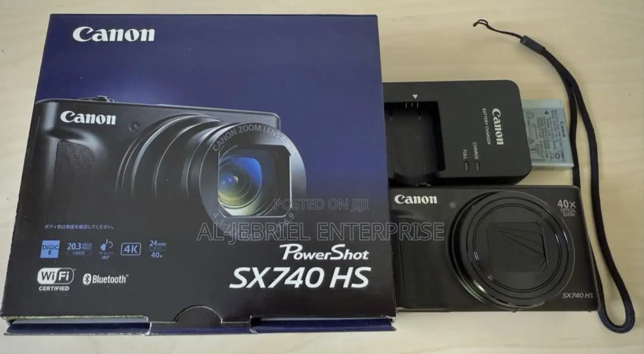 Powershot Sx740 Hs Wi-Fi,Bluetooth Digital Compact Camera