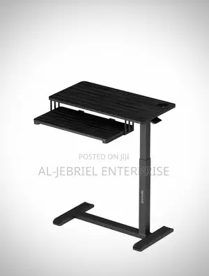 Porodo Adjustable Computer Desk With Keyboard Tray