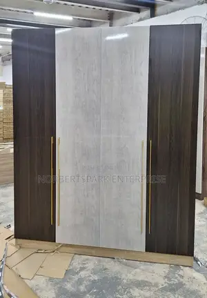 Quality Four Doors Wardrobe (Imported)