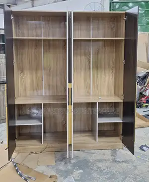 Quality Four Doors Wardrobe (Imported)